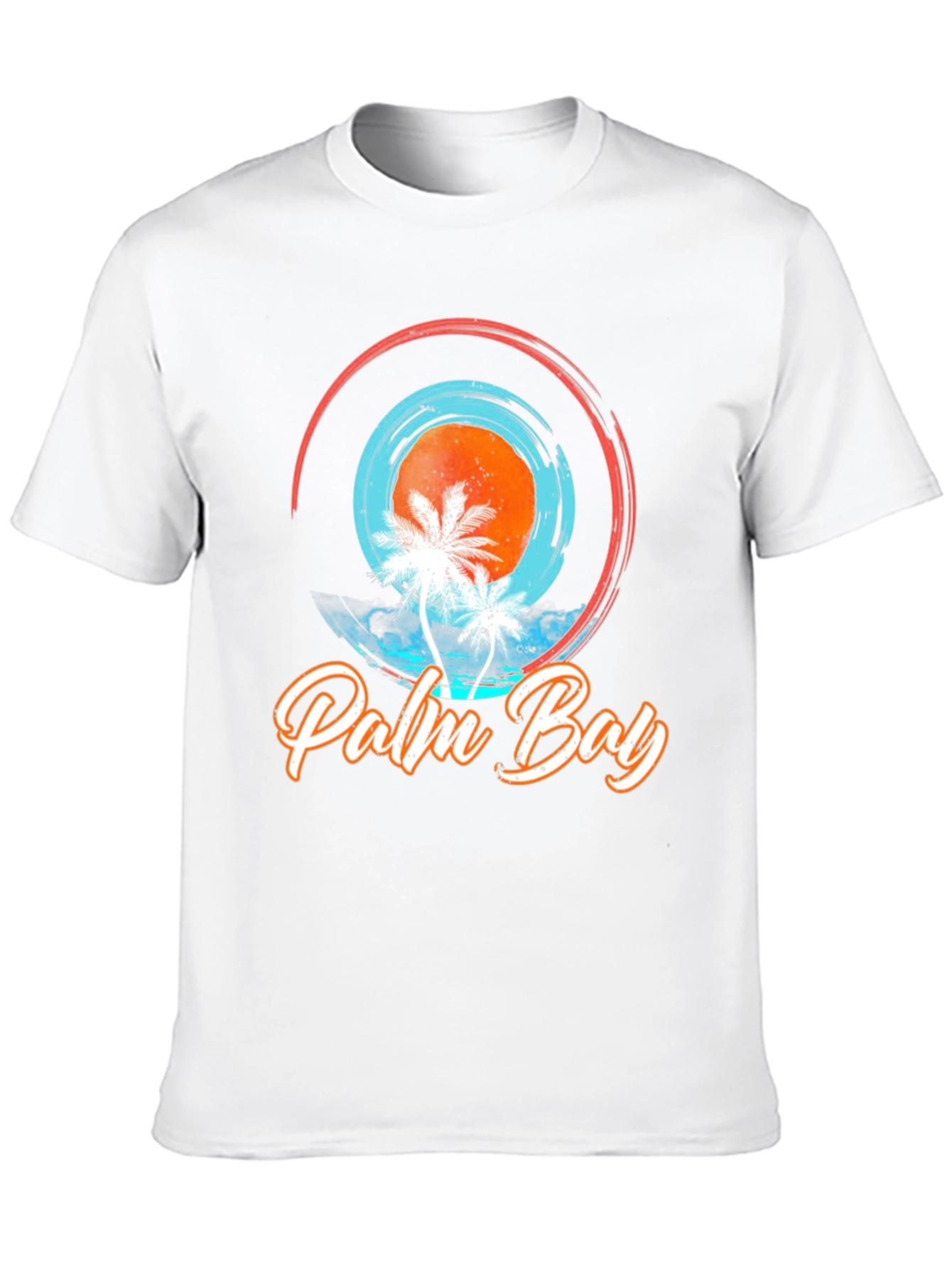 Palm Bay Graphic Tee - Tropical Vibe
