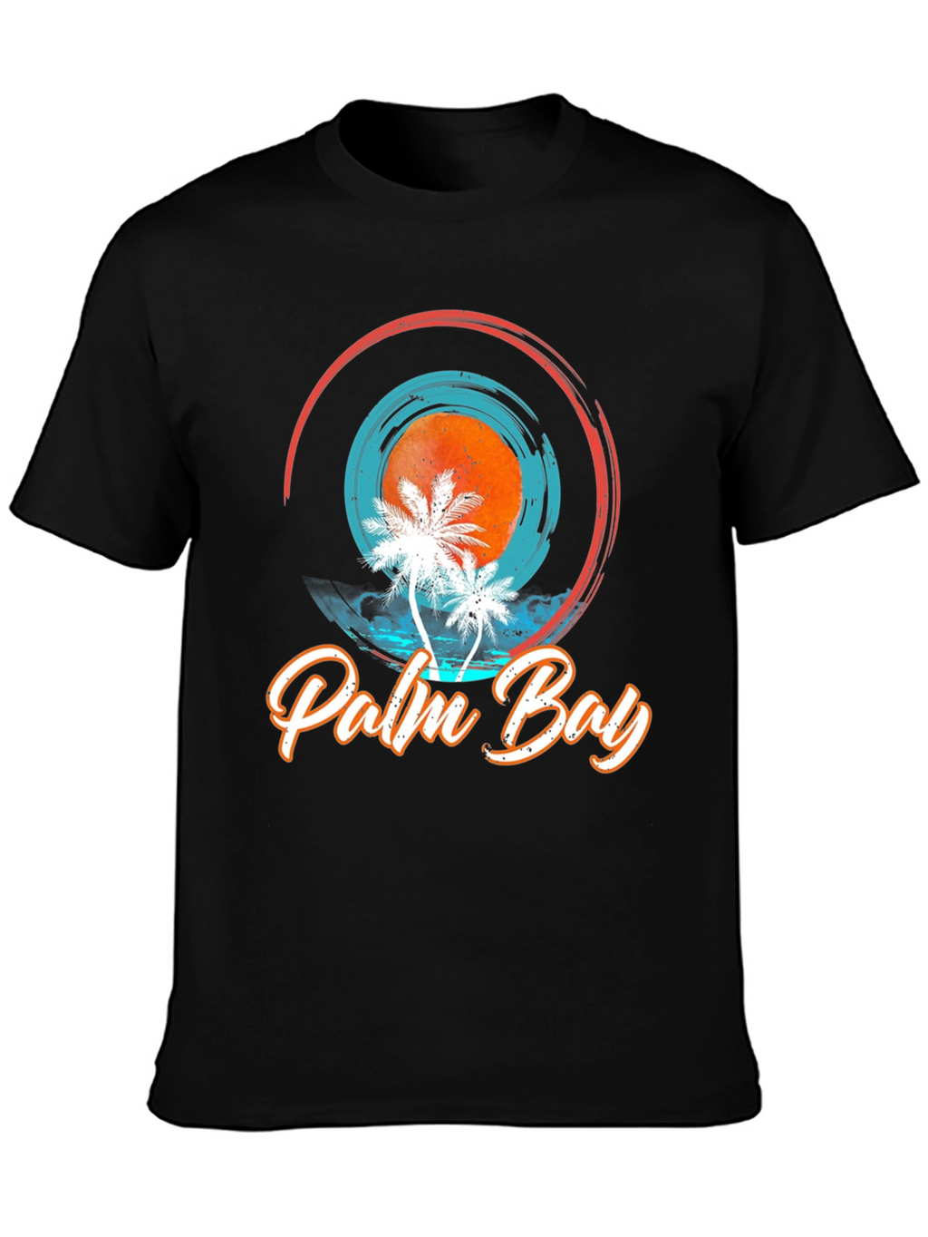 Palm Bay Graphic Tee - Tropical Vibe