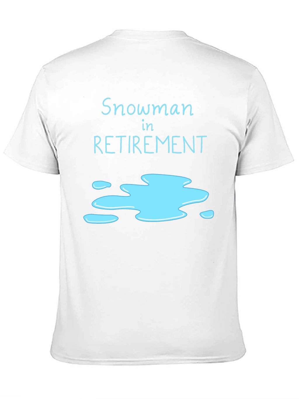Snowman in Retirement Graphic T-Shirt