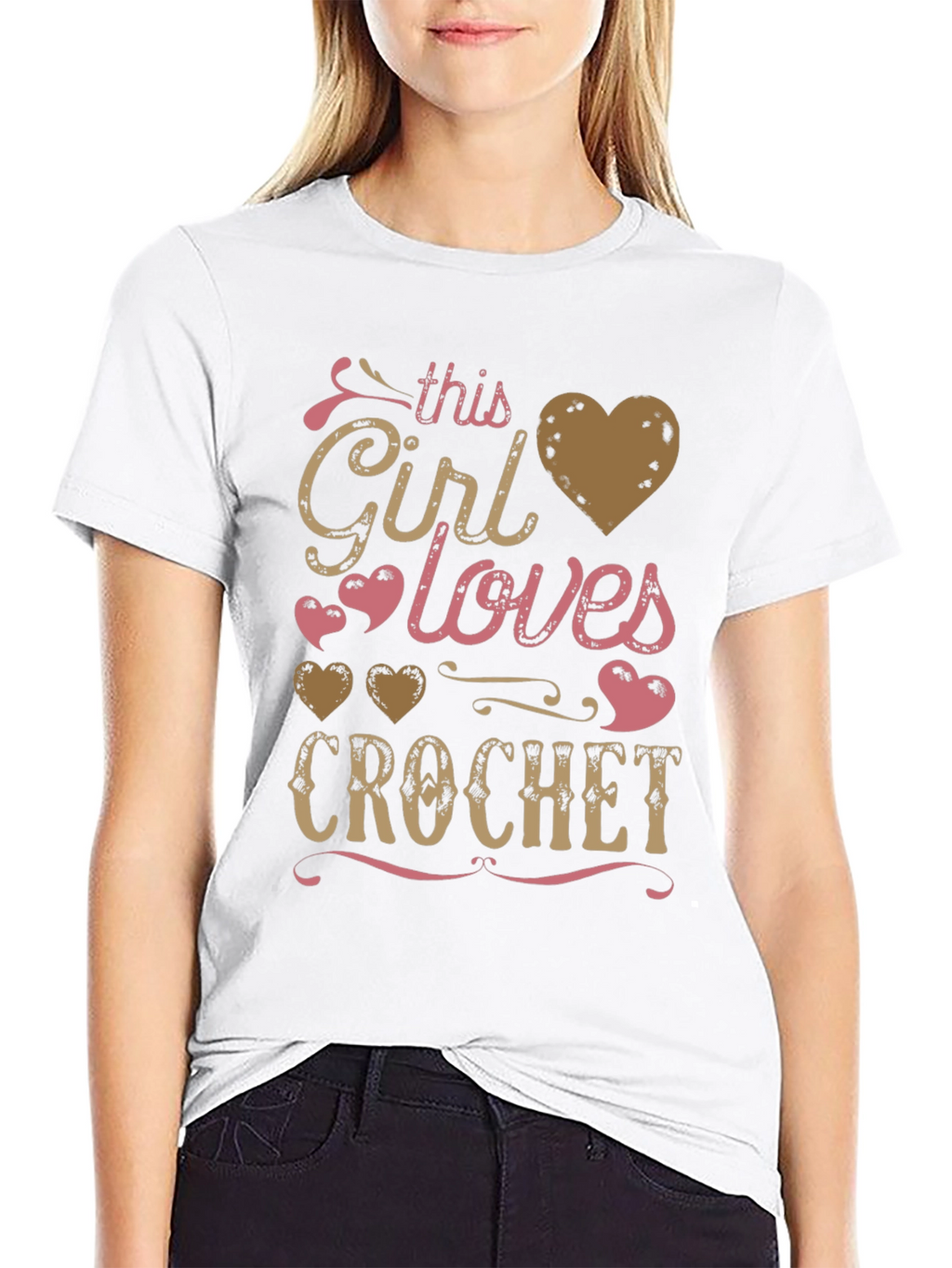 This Girl Loves Crochet T-Shirt