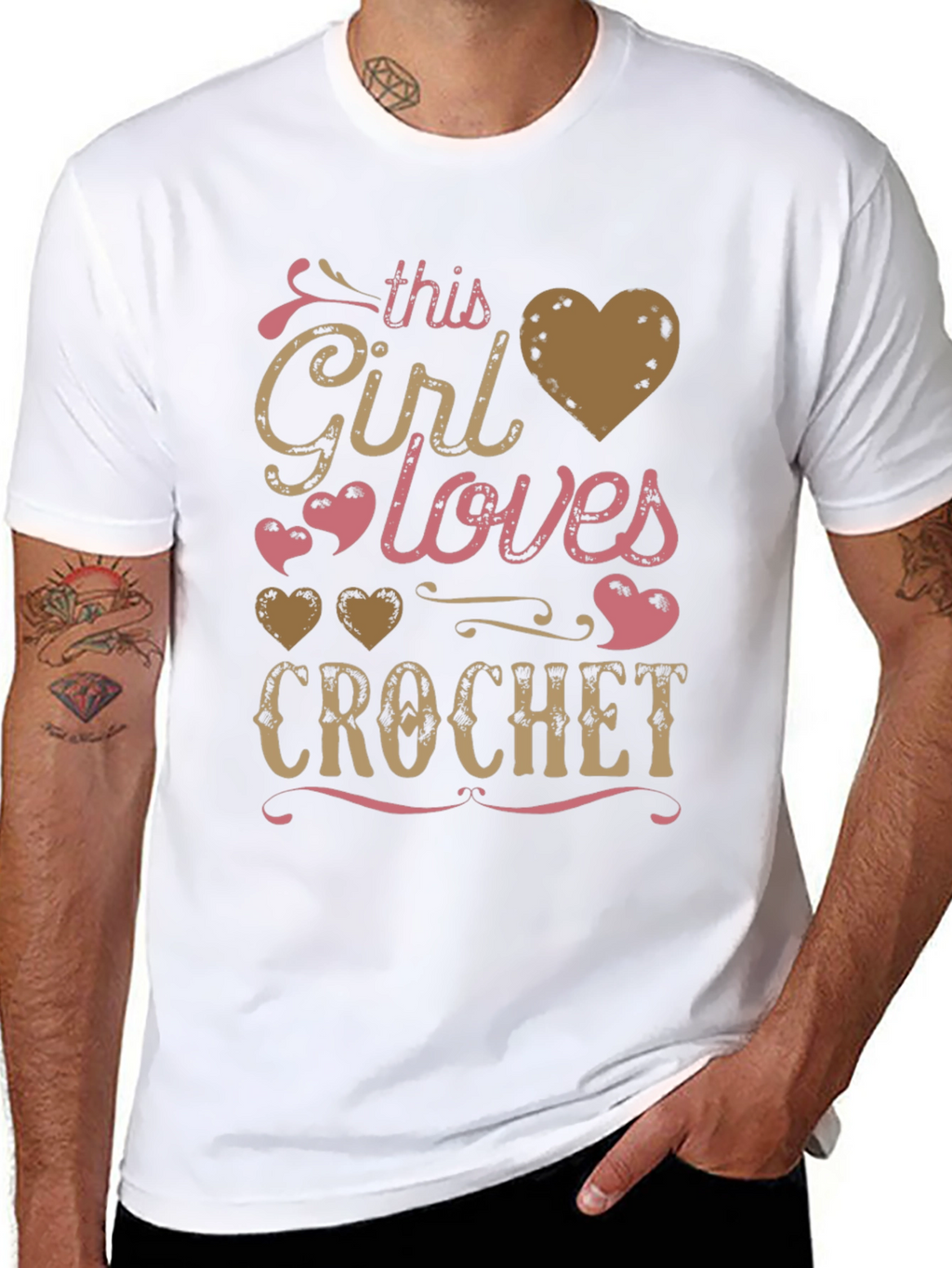 This Girl Loves Crochet T-Shirt
