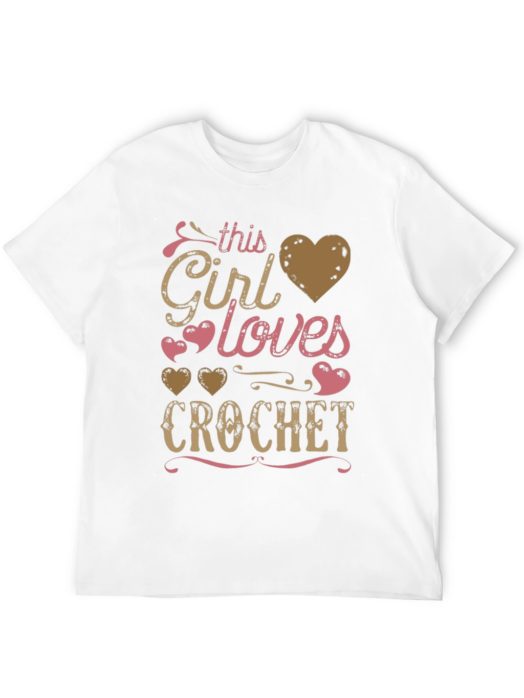 This Girl Loves Crochet T-Shirt