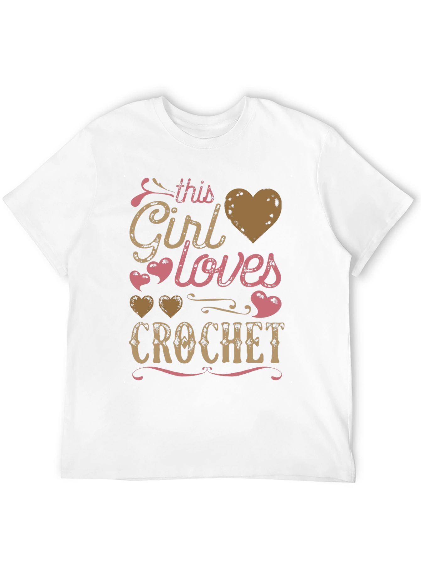 This Girl Loves Crochet T-Shirt