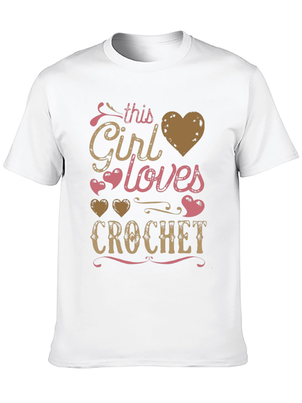 This Girl Loves Crochet T-Shirt