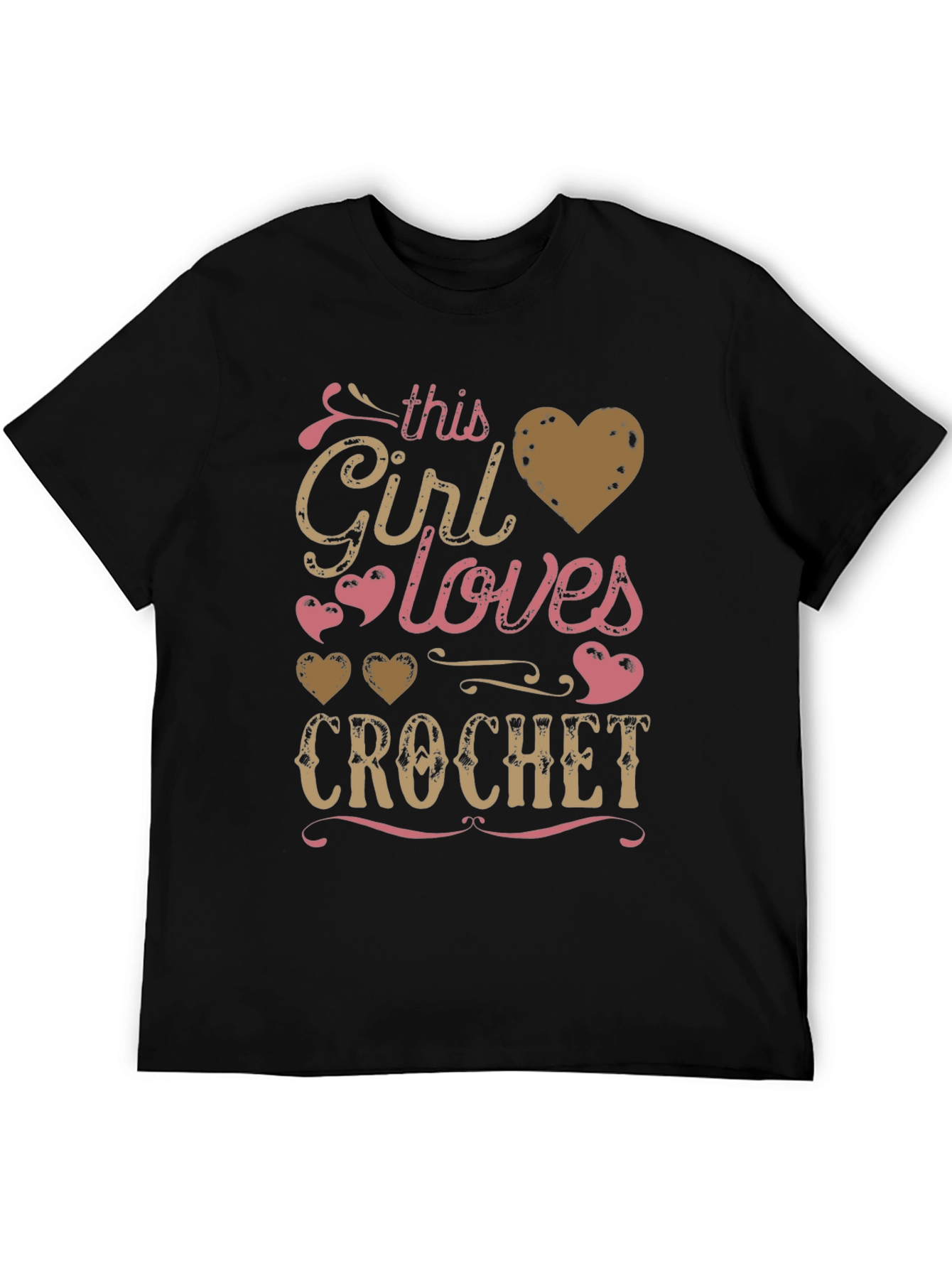 This Girl Loves Crochet T-Shirt