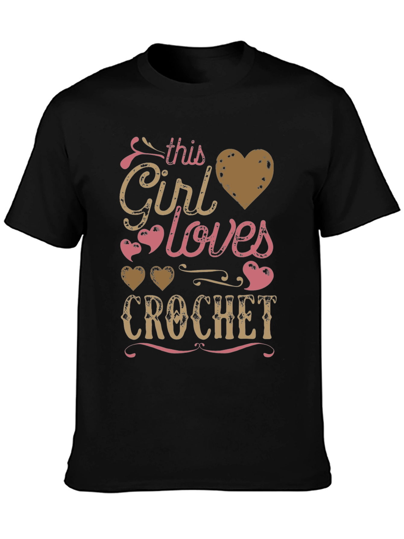 This Girl Loves Crochet T-Shirt
