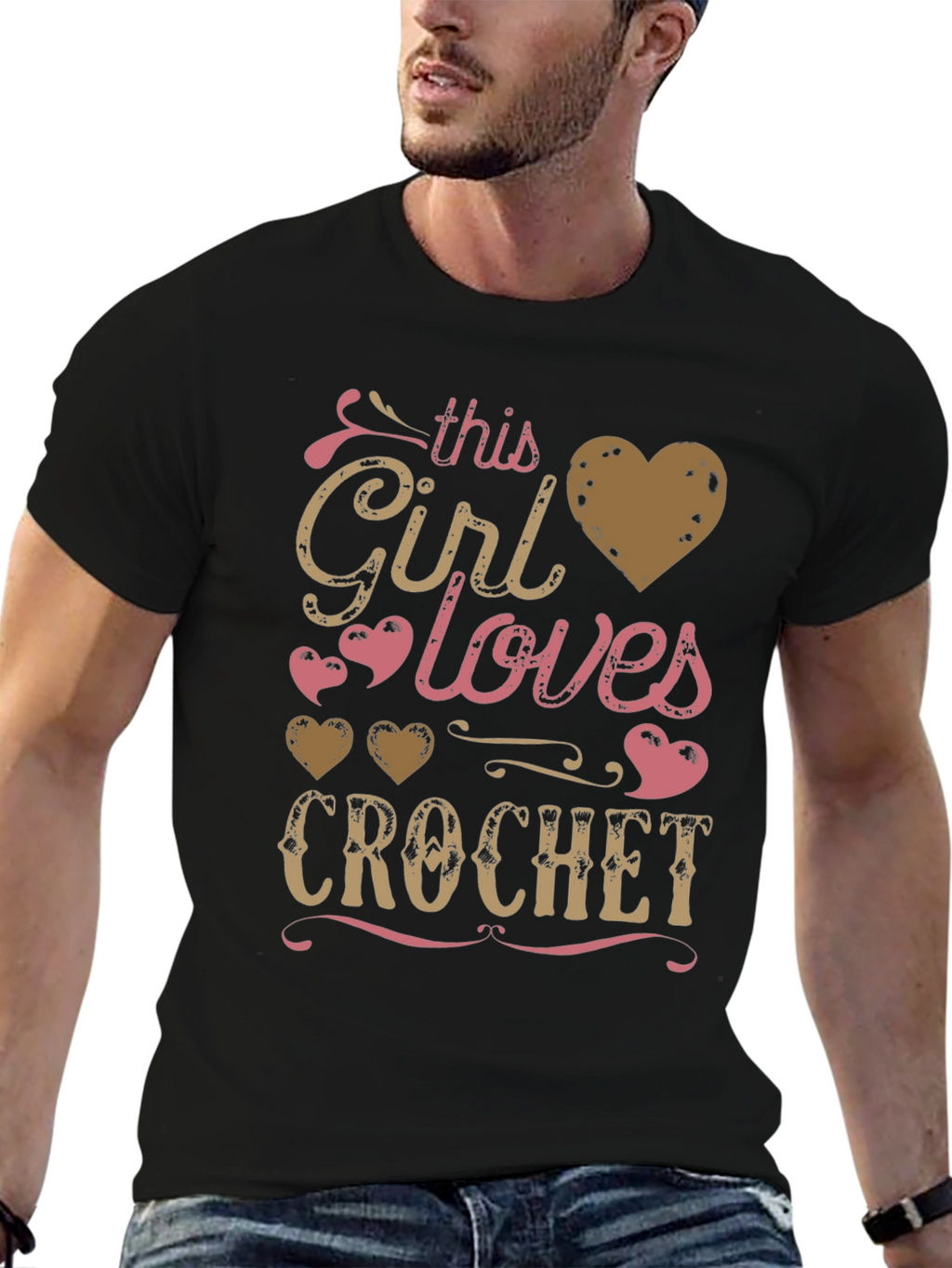 This Girl Loves Crochet T-Shirt