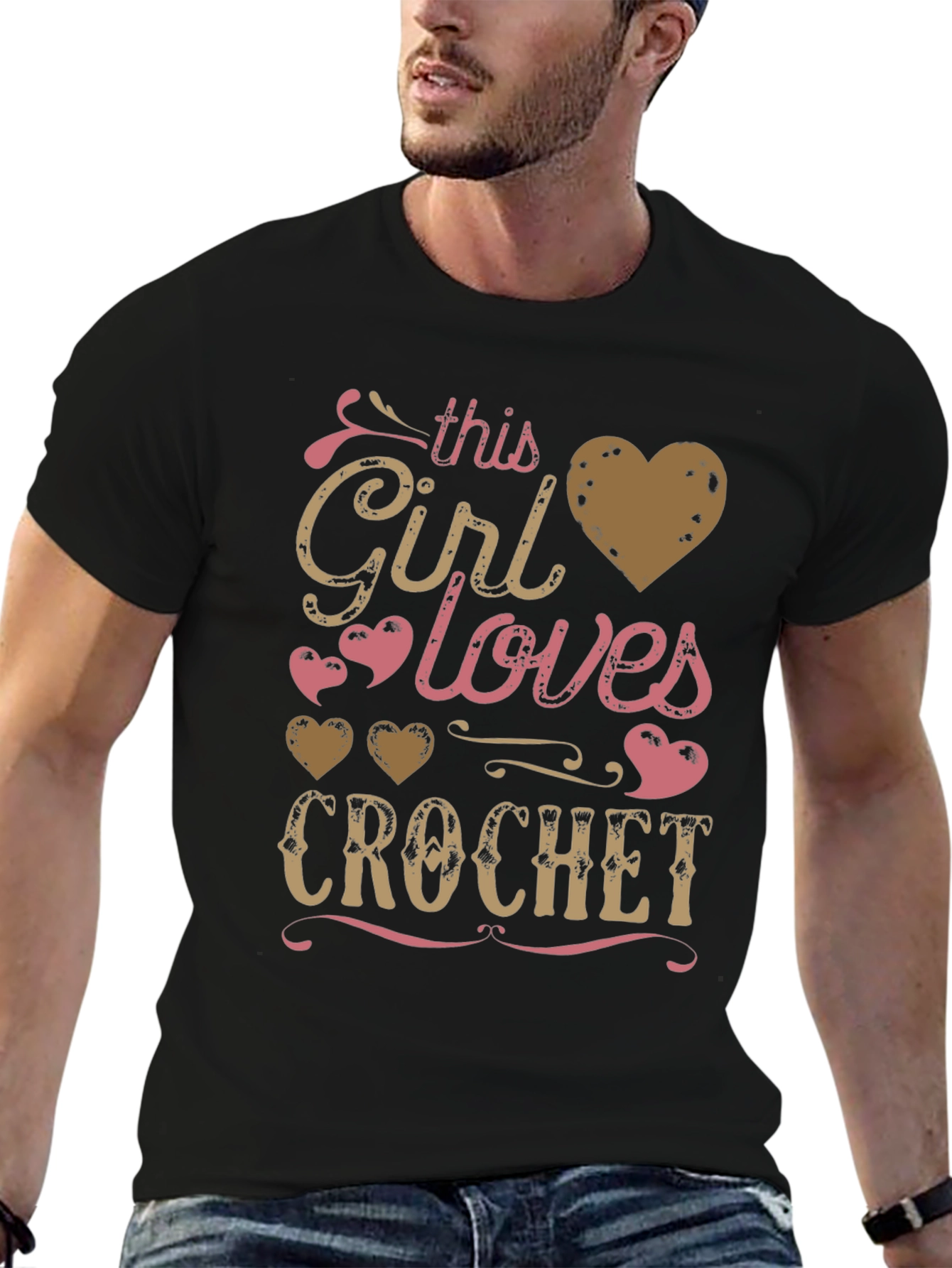 This Girl Loves Crochet T-Shirt