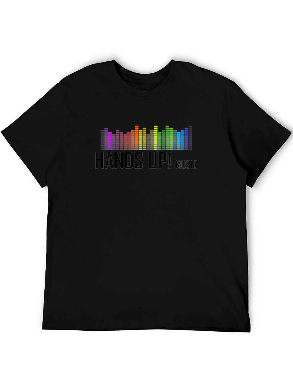 Hands Up! Music Graphic T-Shirt