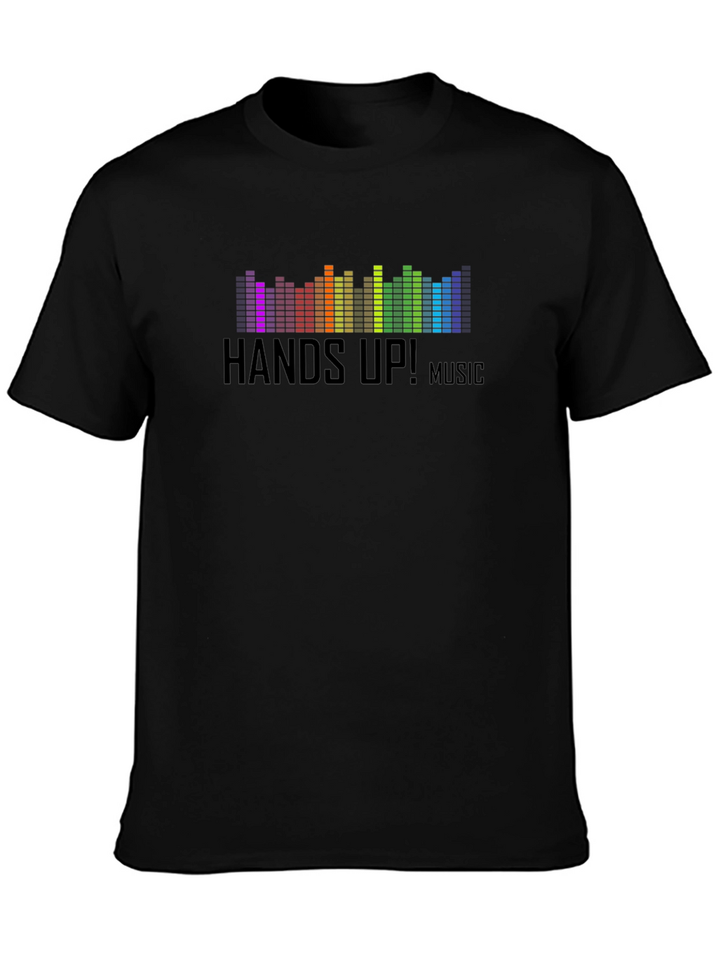 Hands Up! Music Graphic T-Shirt