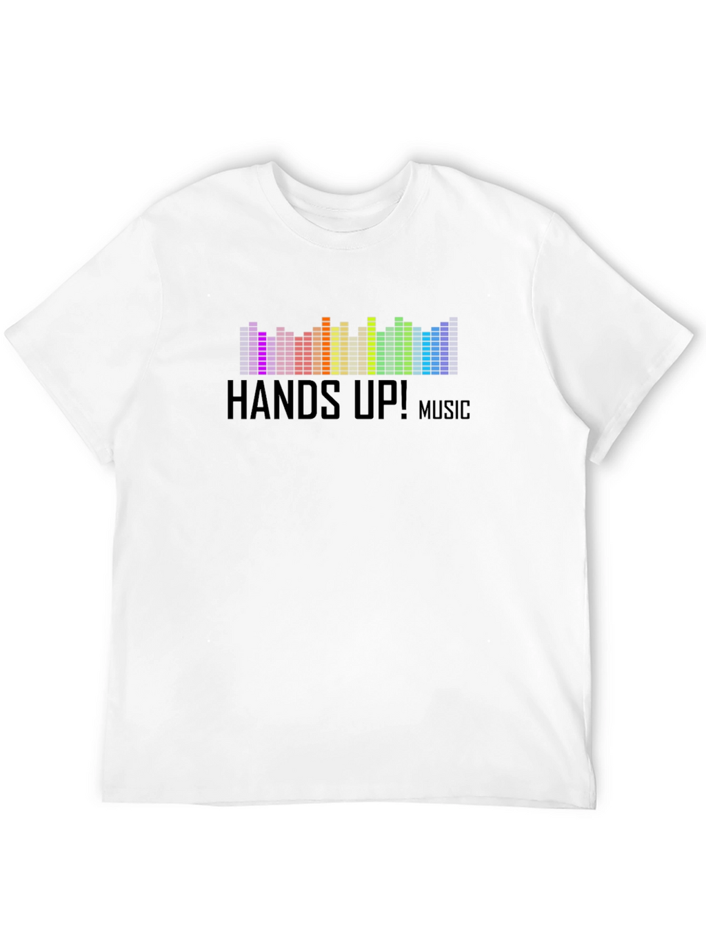 Hands Up! Music Graphic T-Shirt