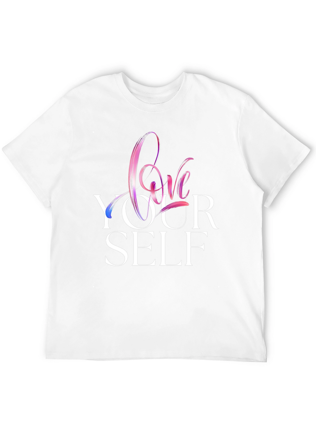 Love Yourself Graphic Tee - Trendy Black T-Shirt