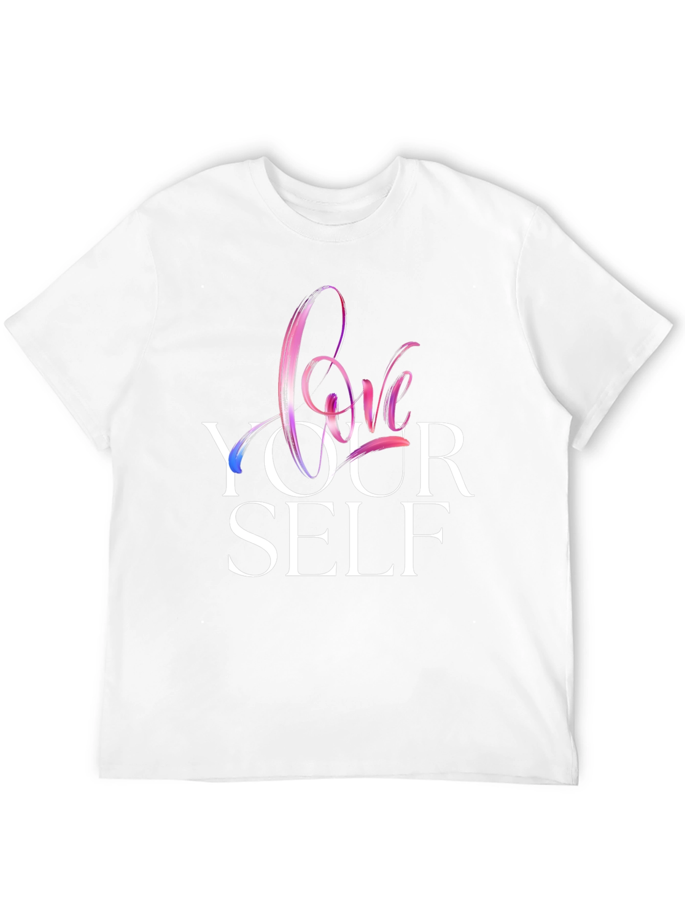 Love Yourself Graphic Tee - Trendy Black T-Shirt