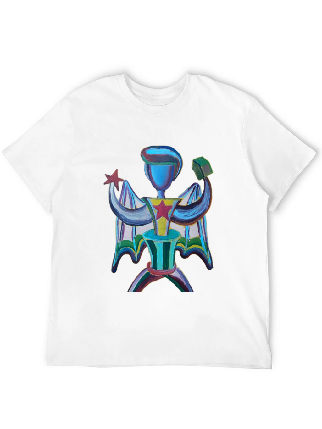 Abstract Art Graphic Tee - Unique Design