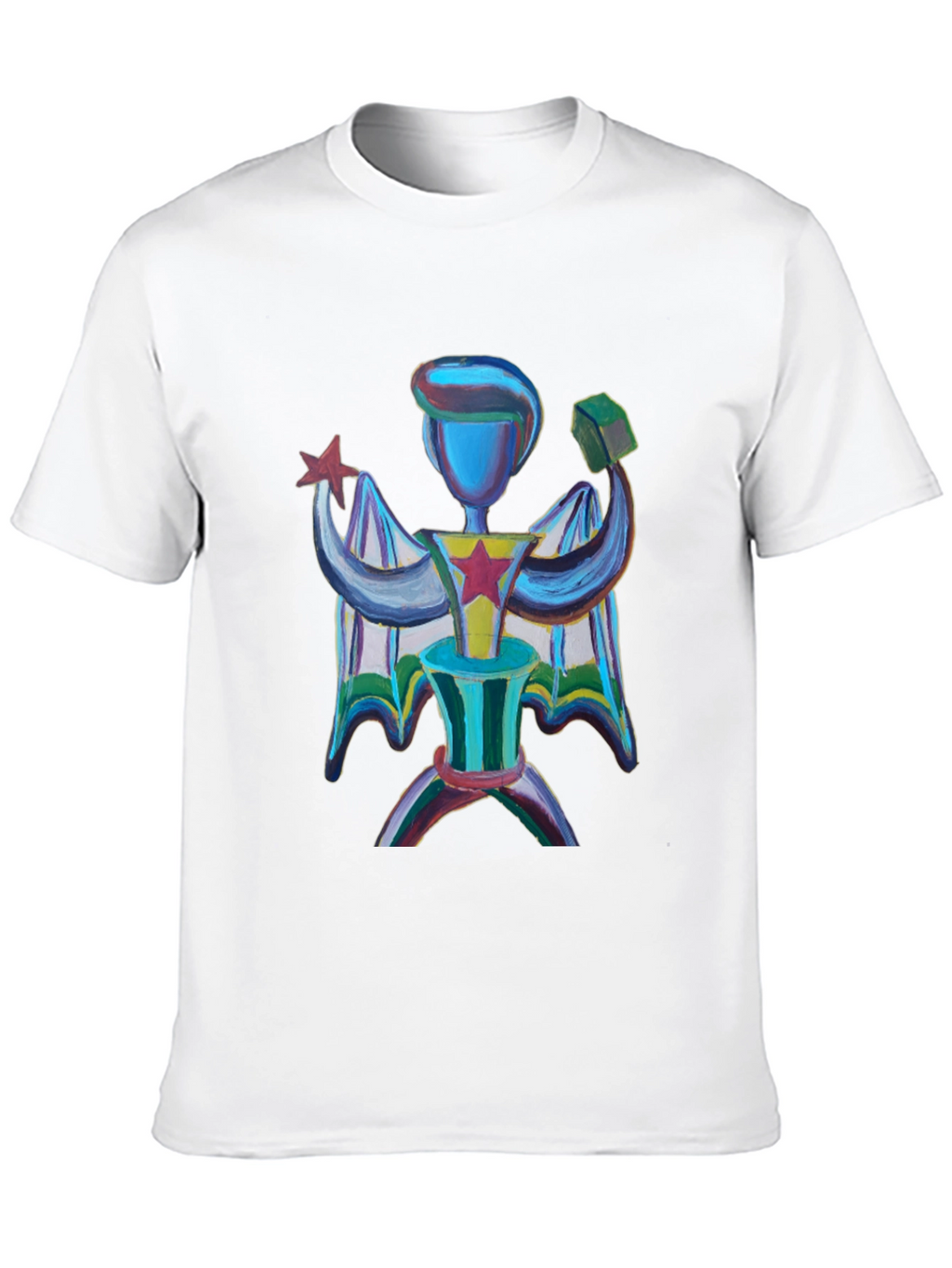 Abstract Art Graphic Tee - Unique Design