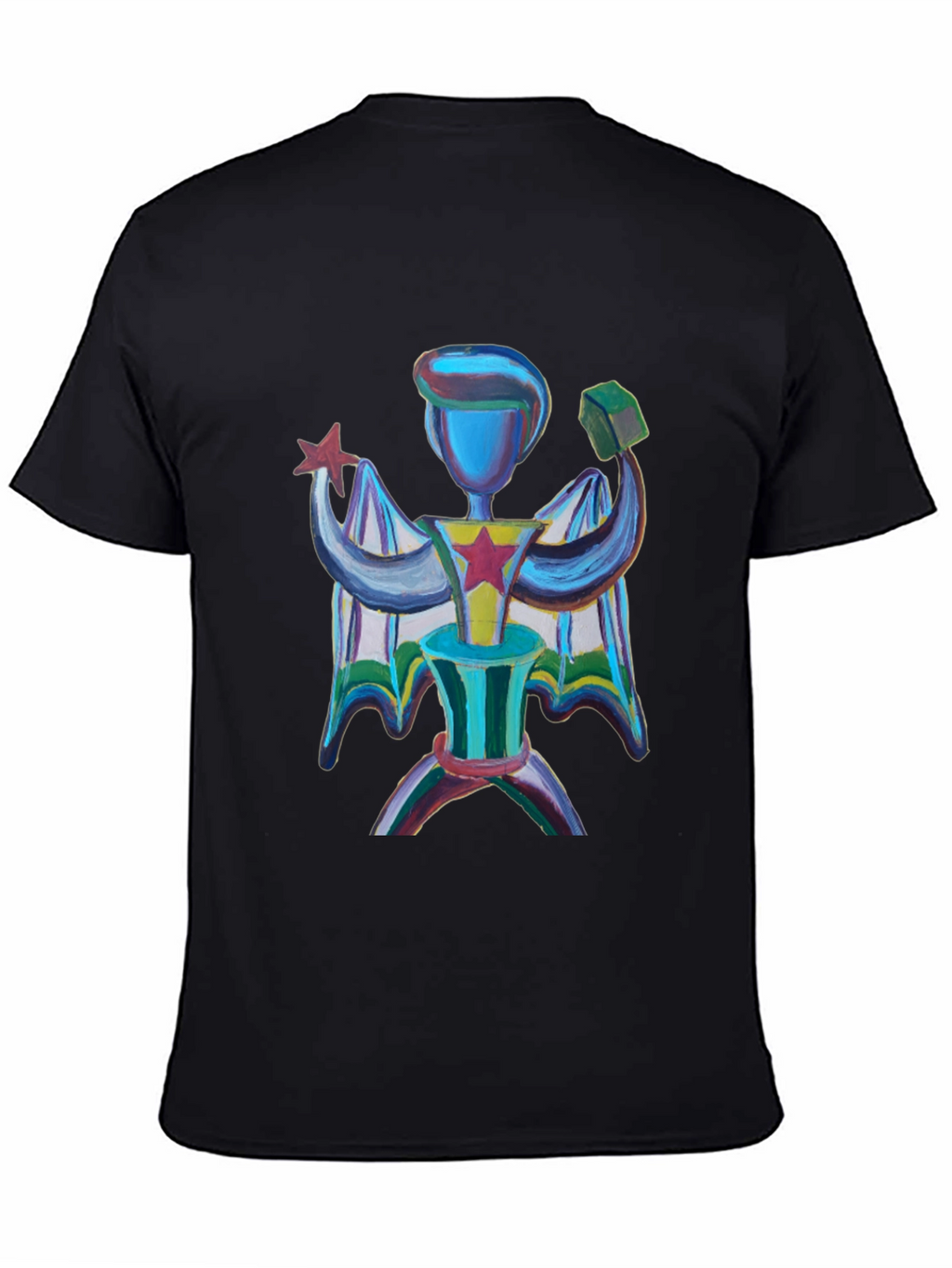 Abstract Art Graphic Tee - Unique Design