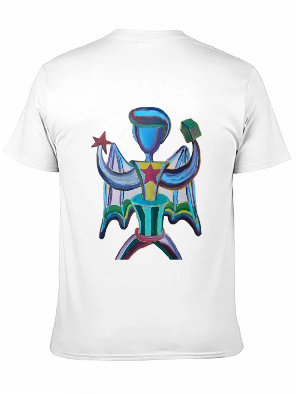 Abstract Art Graphic Tee - Unique Design