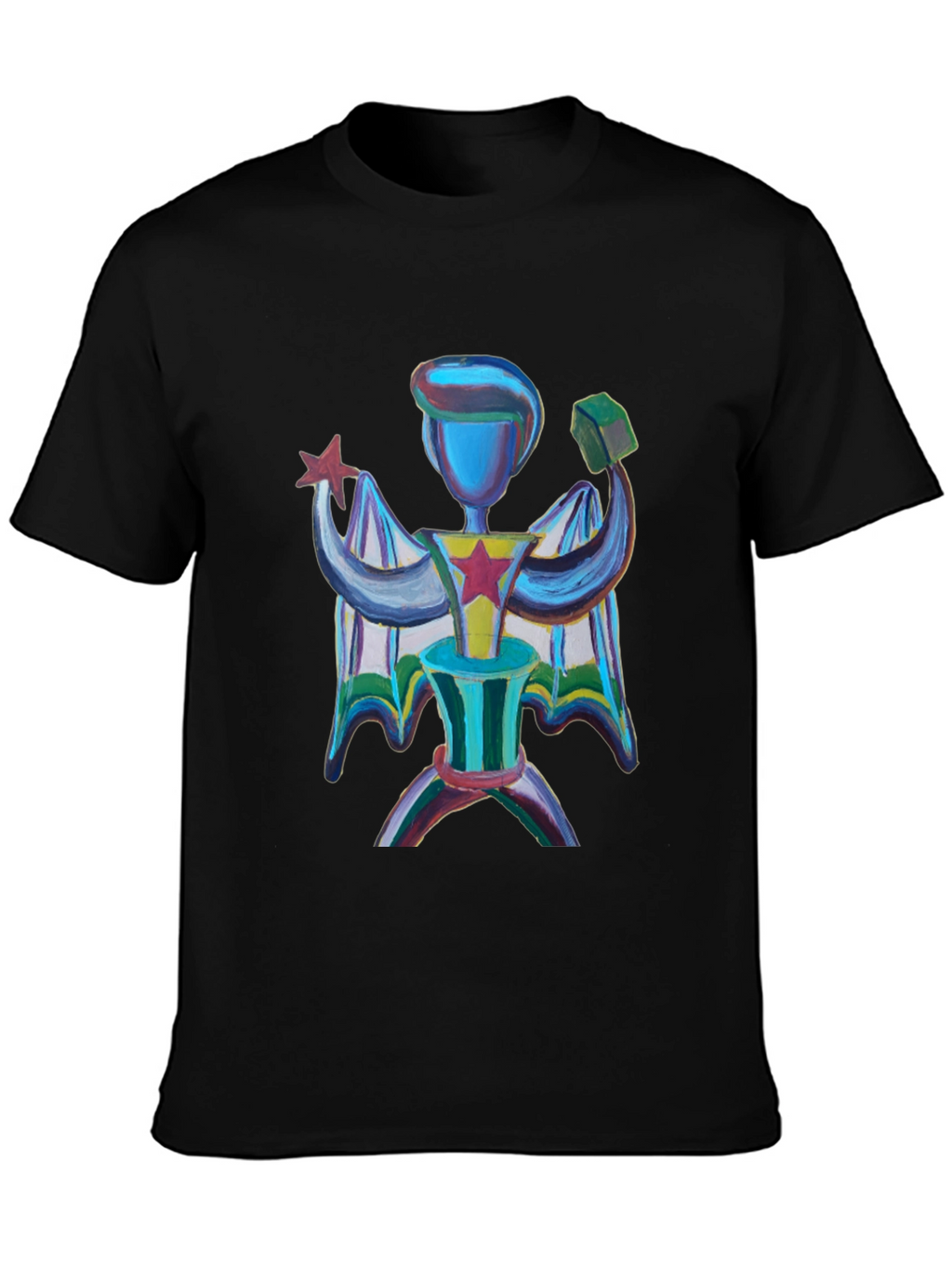 Abstract Art Graphic Tee - Unique Design