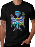 Abstract Art Graphic Tee - Unique Design