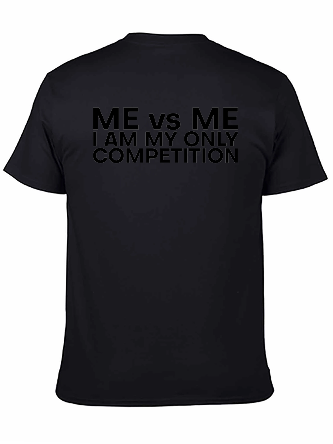 Me Vs Me T-Shirt: Competition Motivation