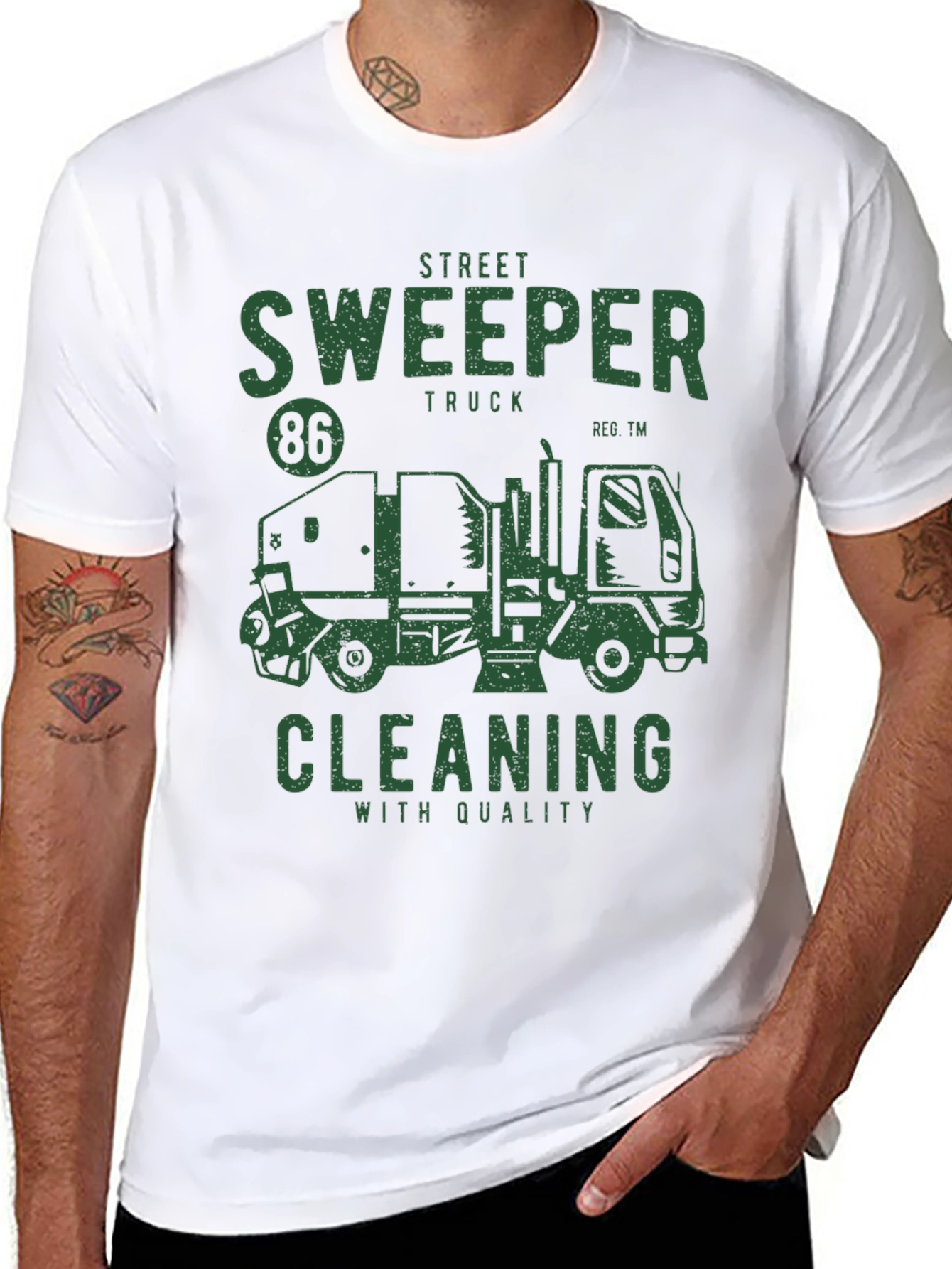 Street Sweeper 86 Cleaning T-Shirt