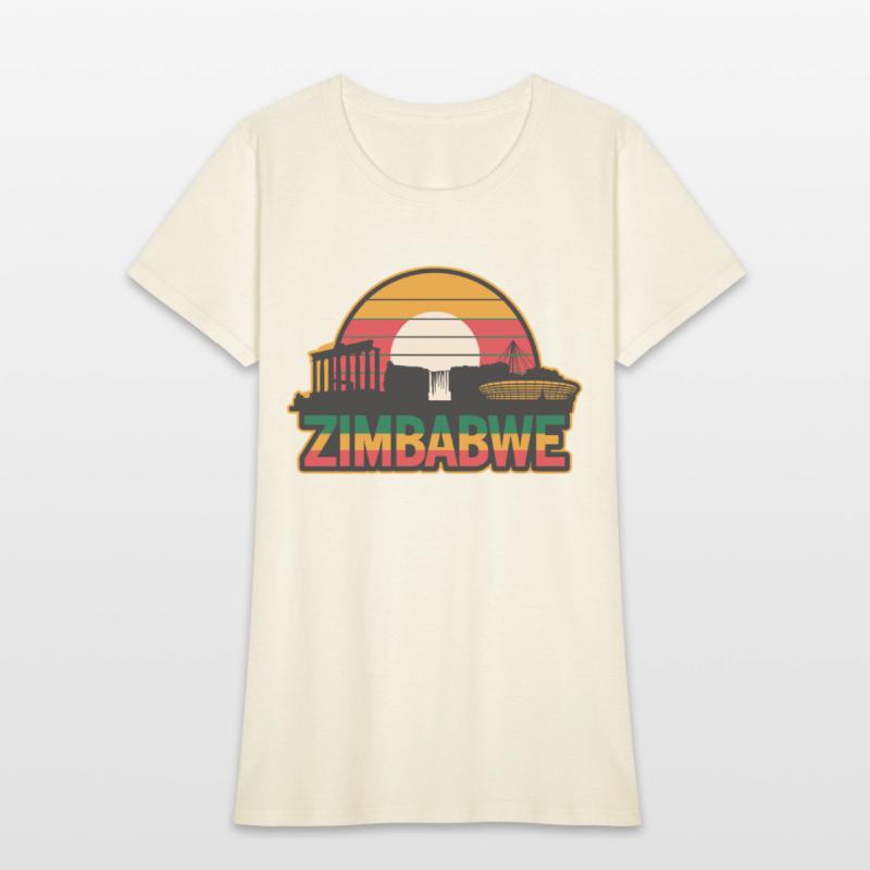 Zimbabwe Heritage Sunset Landscape with Victoria