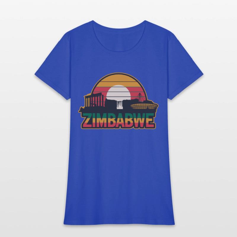 Zimbabwe Heritage Sunset Landscape with Victoria