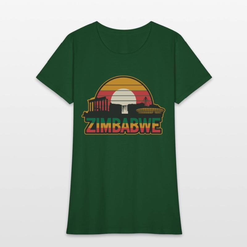 Zimbabwe Heritage Sunset Landscape with Victoria