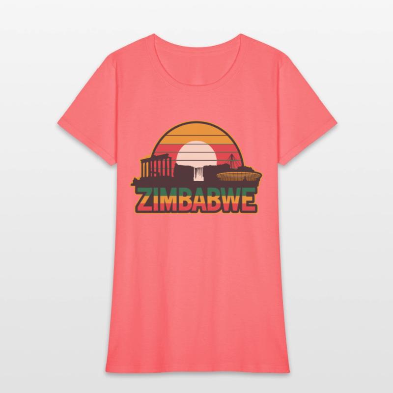 Zimbabwe Heritage Sunset Landscape with Victoria