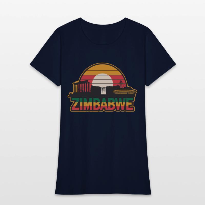 Zimbabwe Heritage Sunset Landscape with Victoria