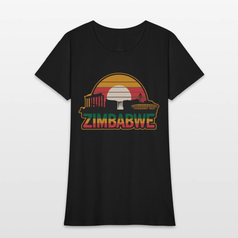 Zimbabwe Heritage Sunset Landscape with Victoria