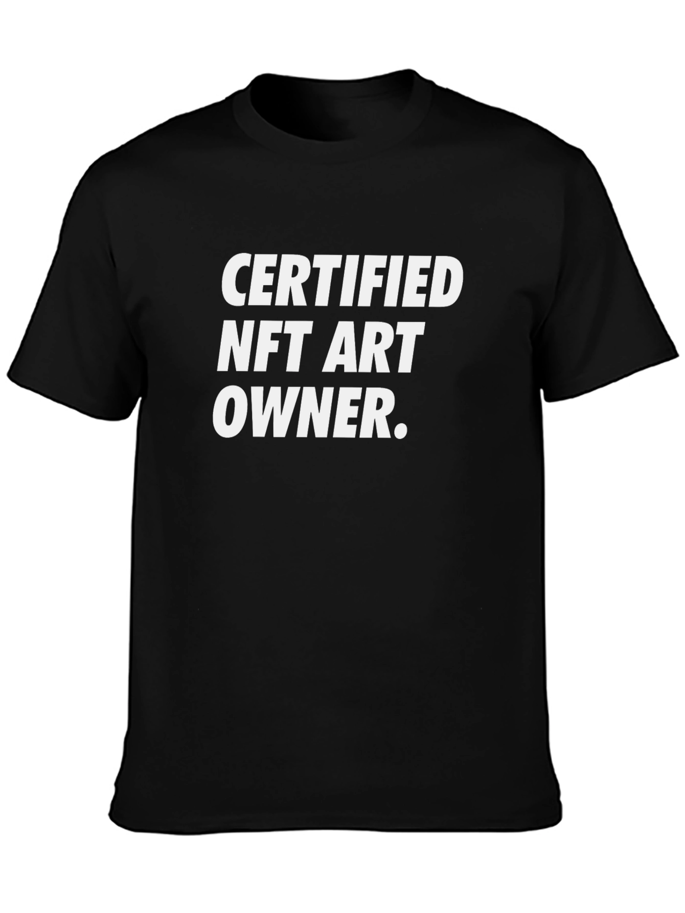 Certified NFT Art Owner Graphic Tee