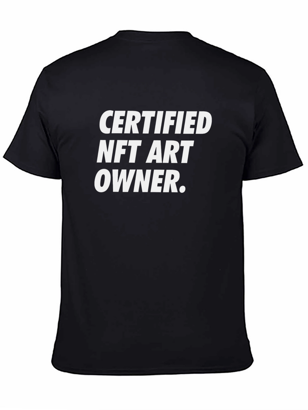 Certified NFT Art Owner Graphic Tee