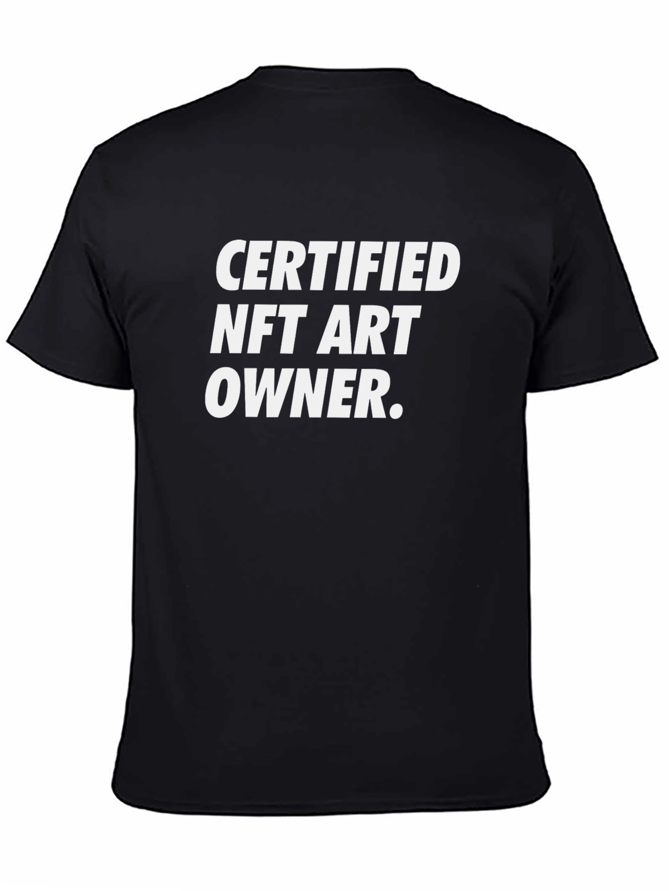 Certified NFT Art Owner Graphic Tee
