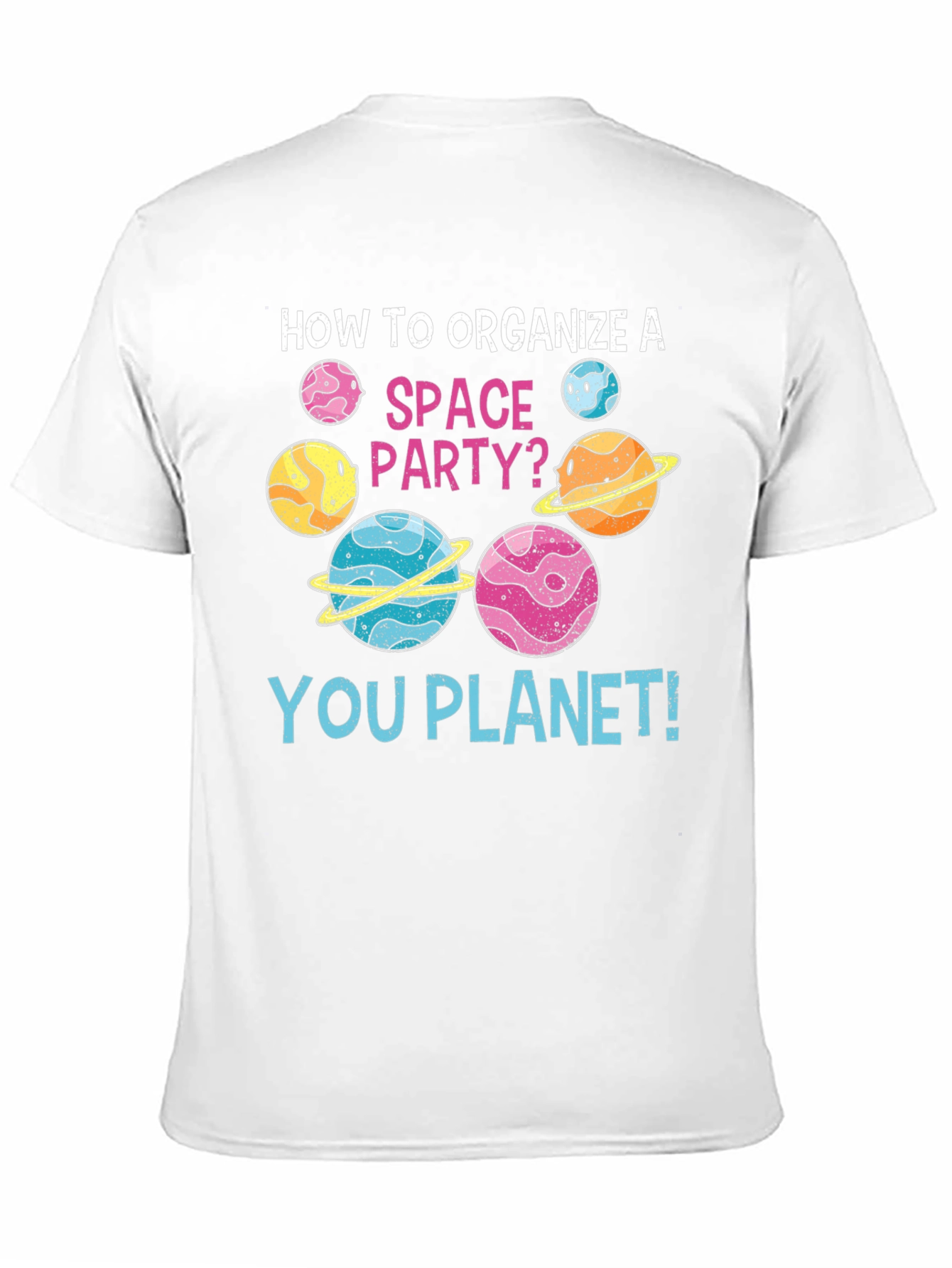 How to Organize a Space Party? T-Shirt