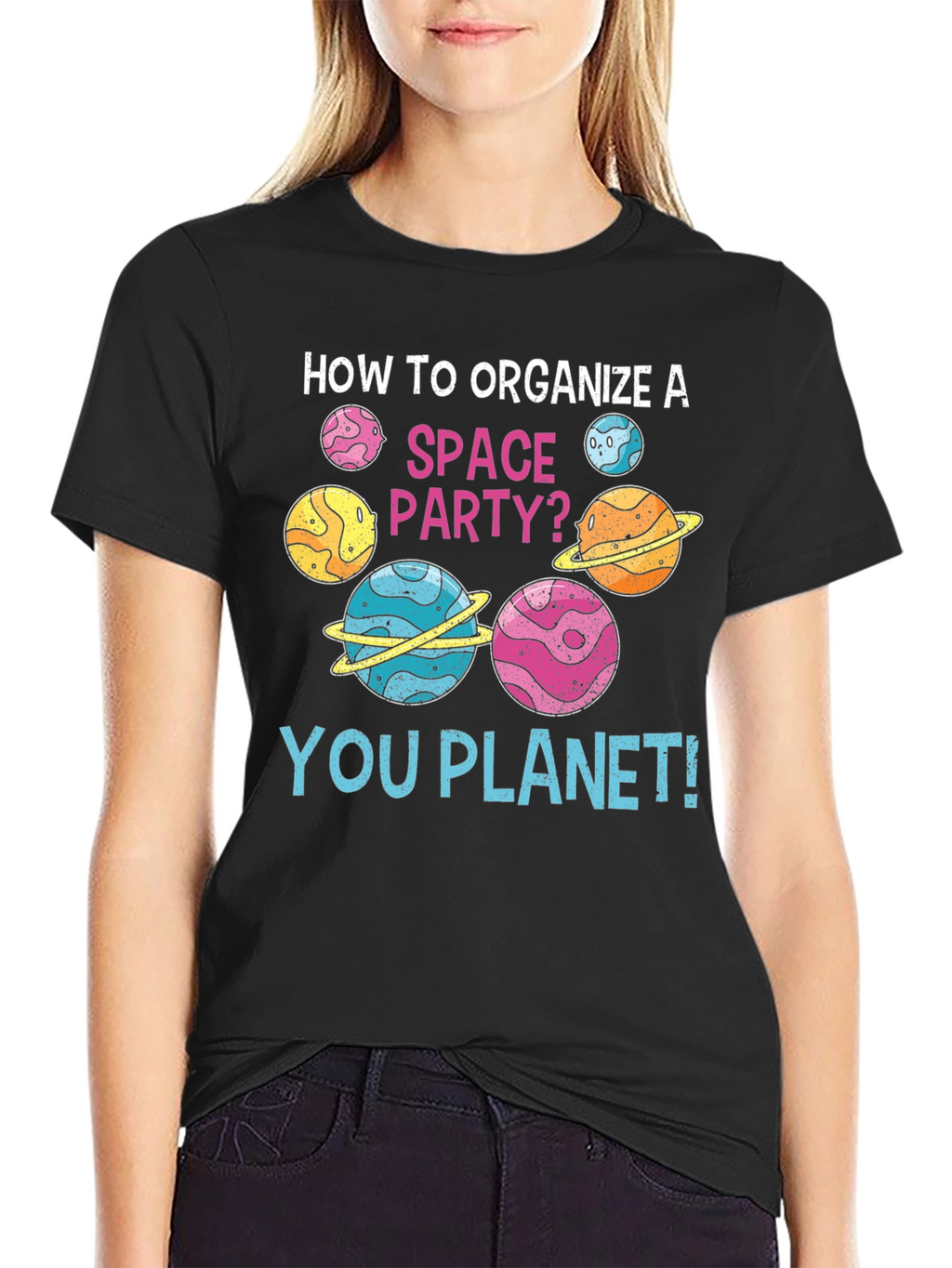 How to Organize a Space Party? T-Shirt
