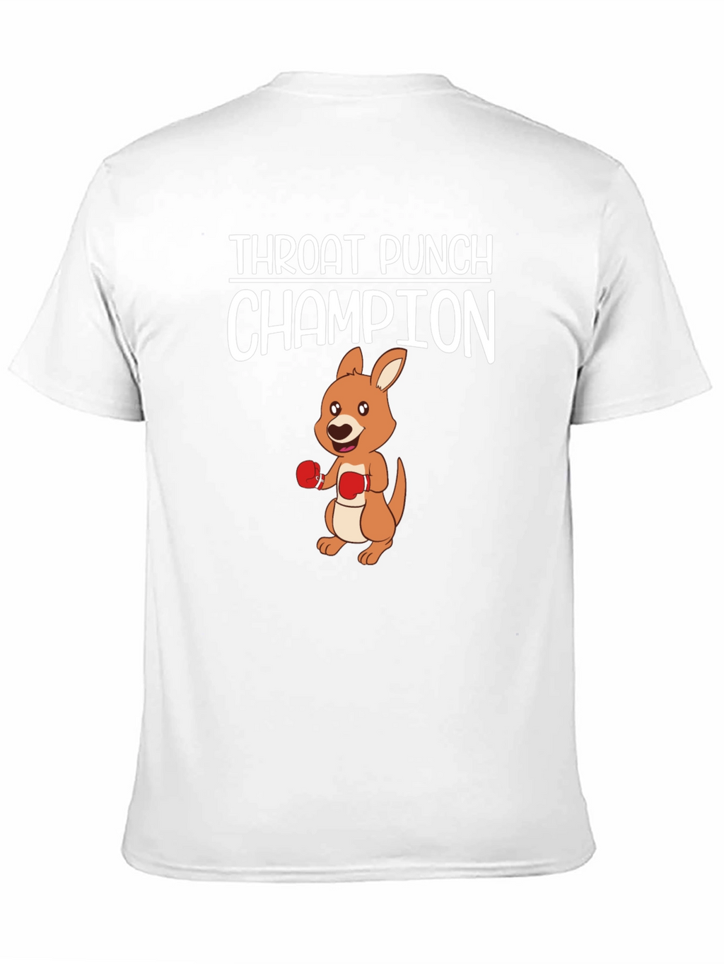 Throat Punch Champion Kangaroo Graphic Tee