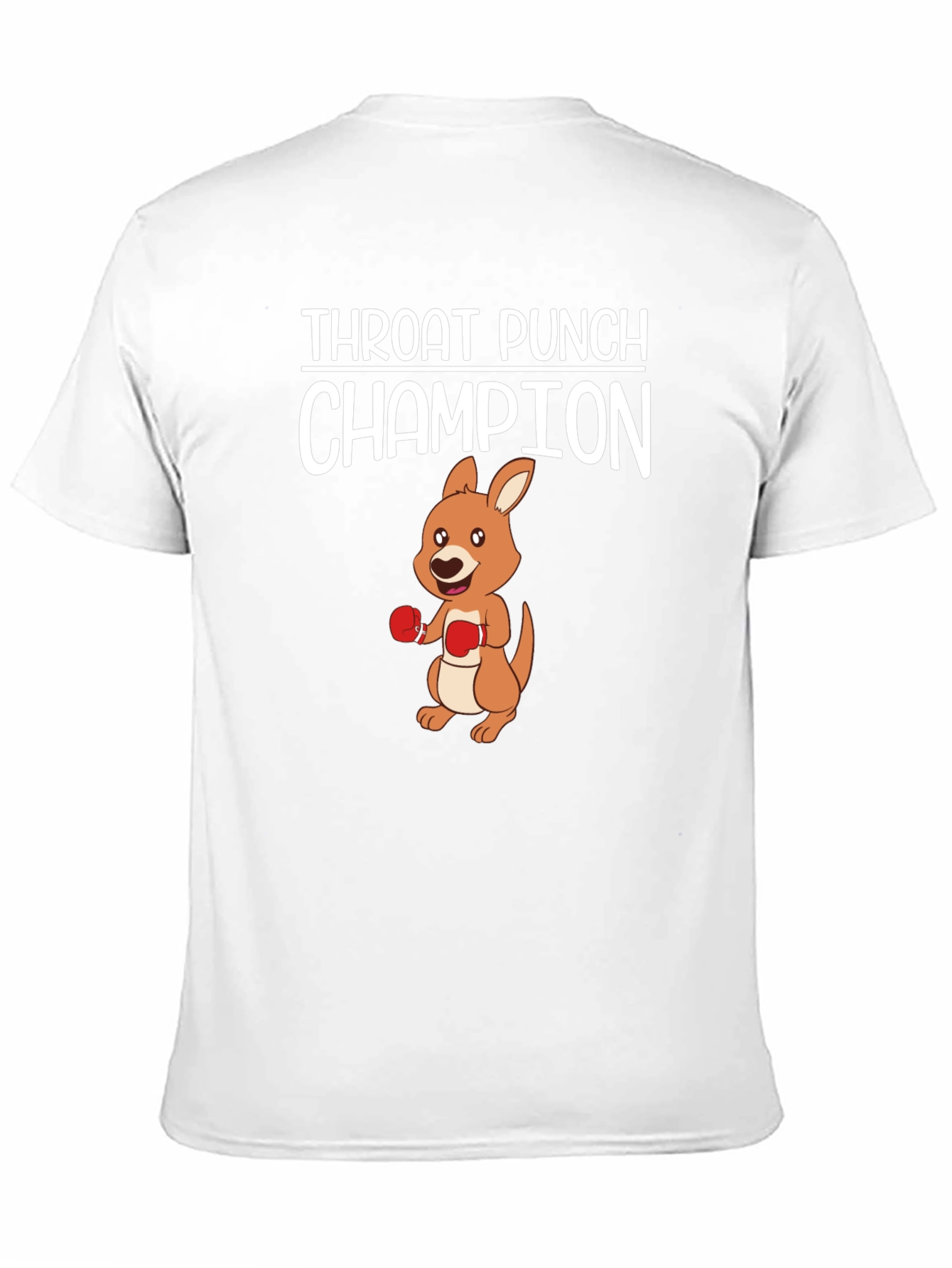 Throat Punch Champion Kangaroo Graphic Tee