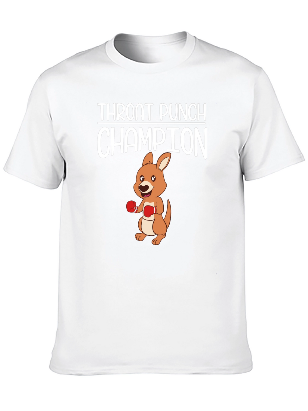 Throat Punch Champion Kangaroo Graphic Tee