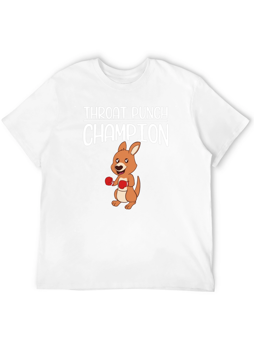 Throat Punch Champion Kangaroo Graphic Tee