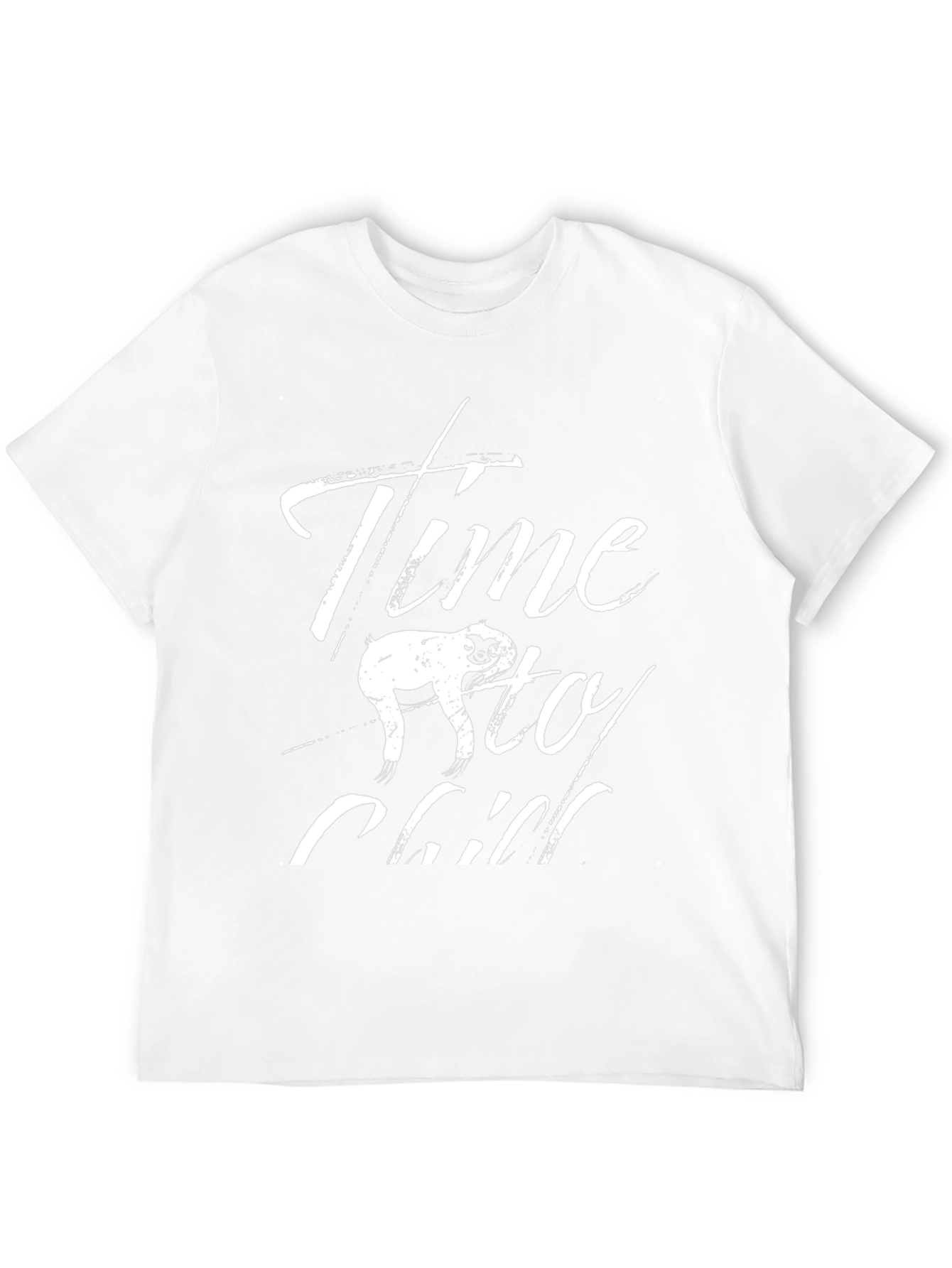 Time to Chill Sloth Graphic Tee