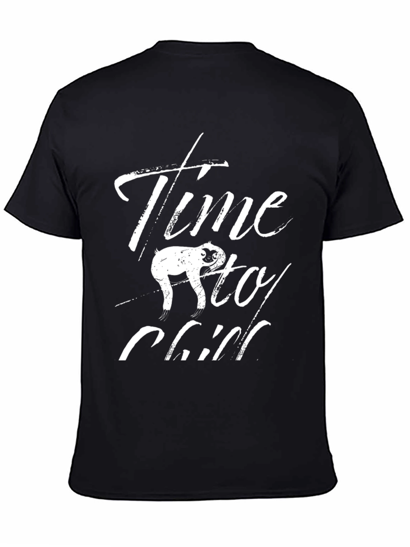 Time to Chill Sloth Graphic Tee