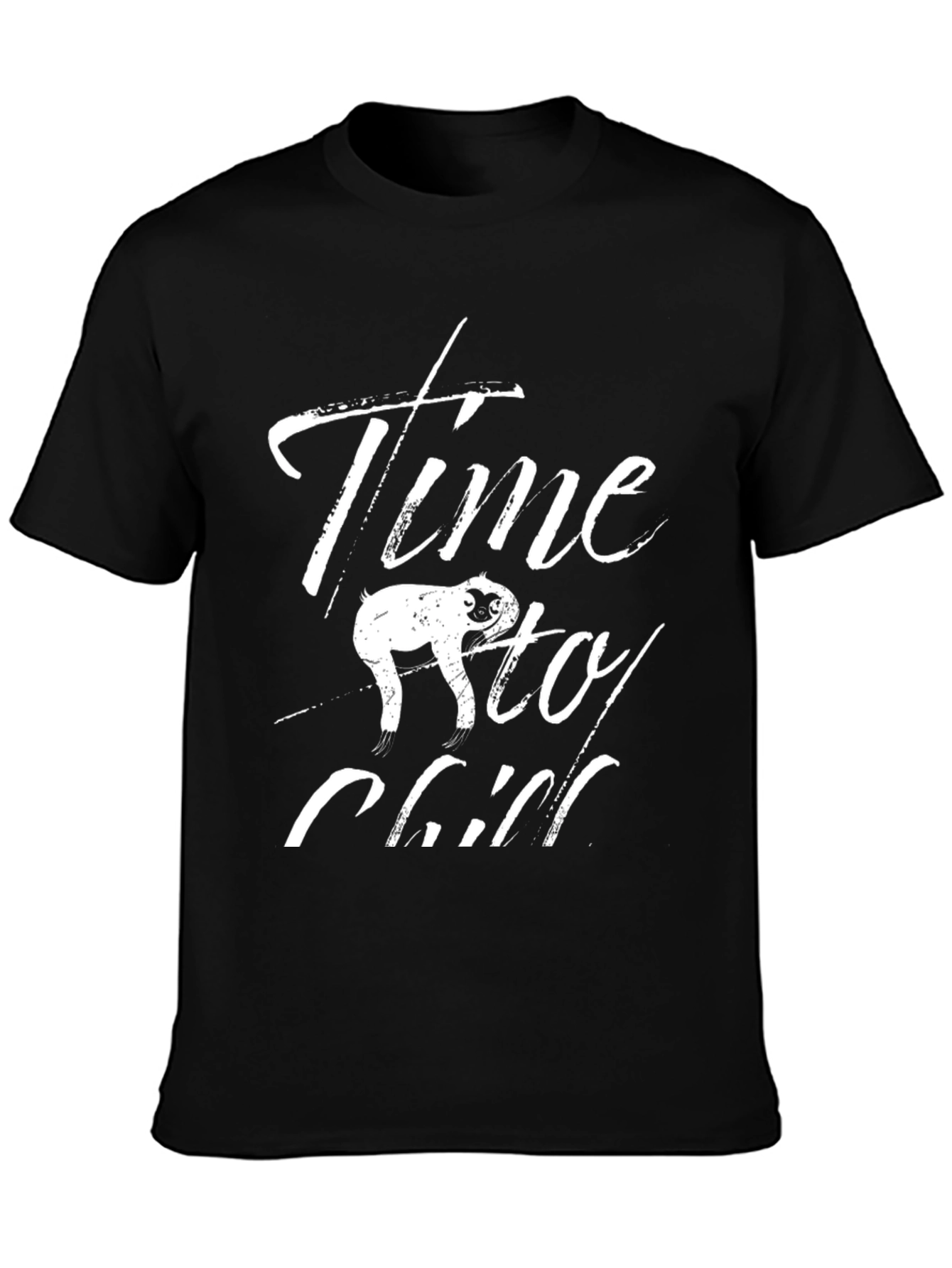 Time to Chill Sloth Graphic Tee