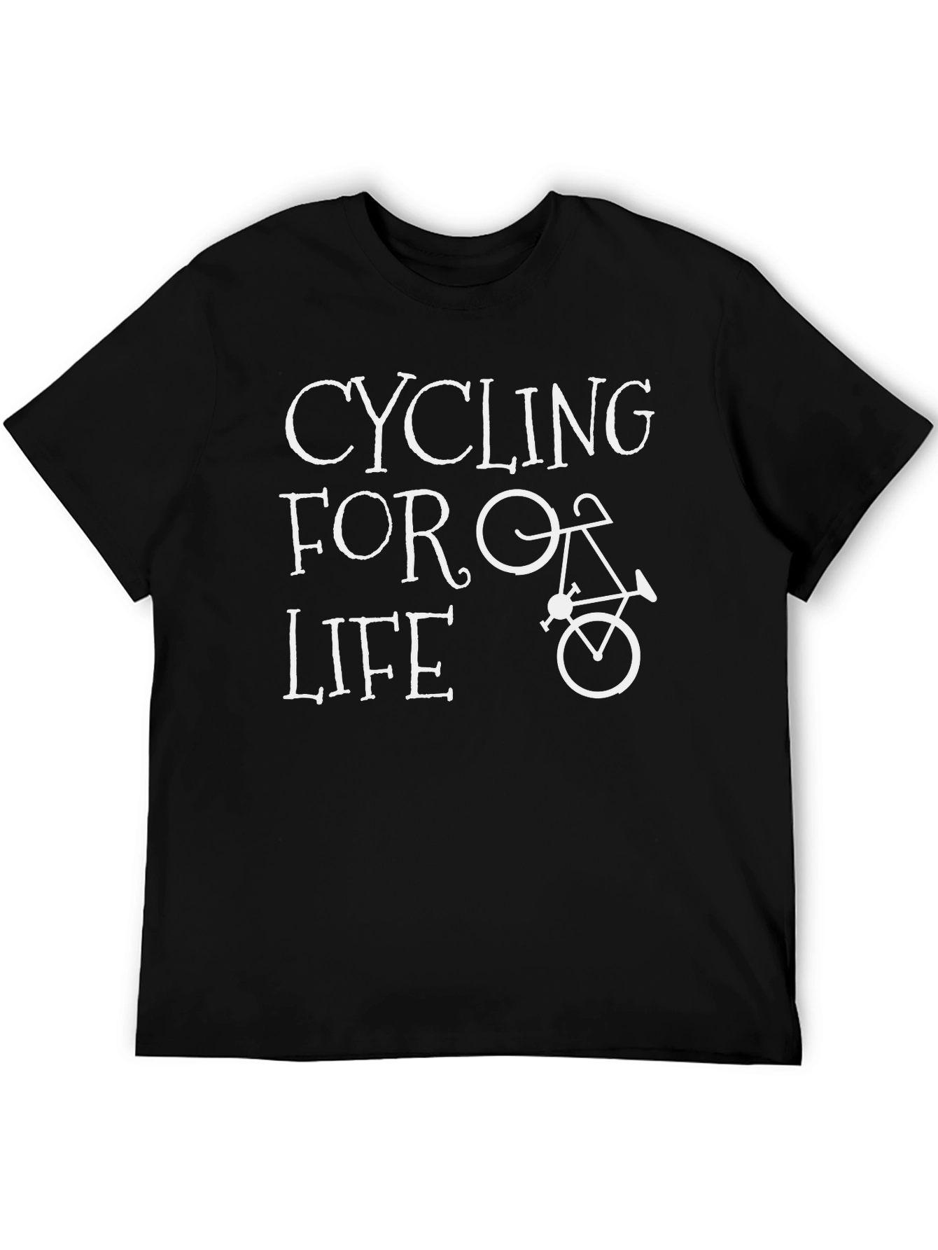 Cycling For Life Graphic T-Shirt