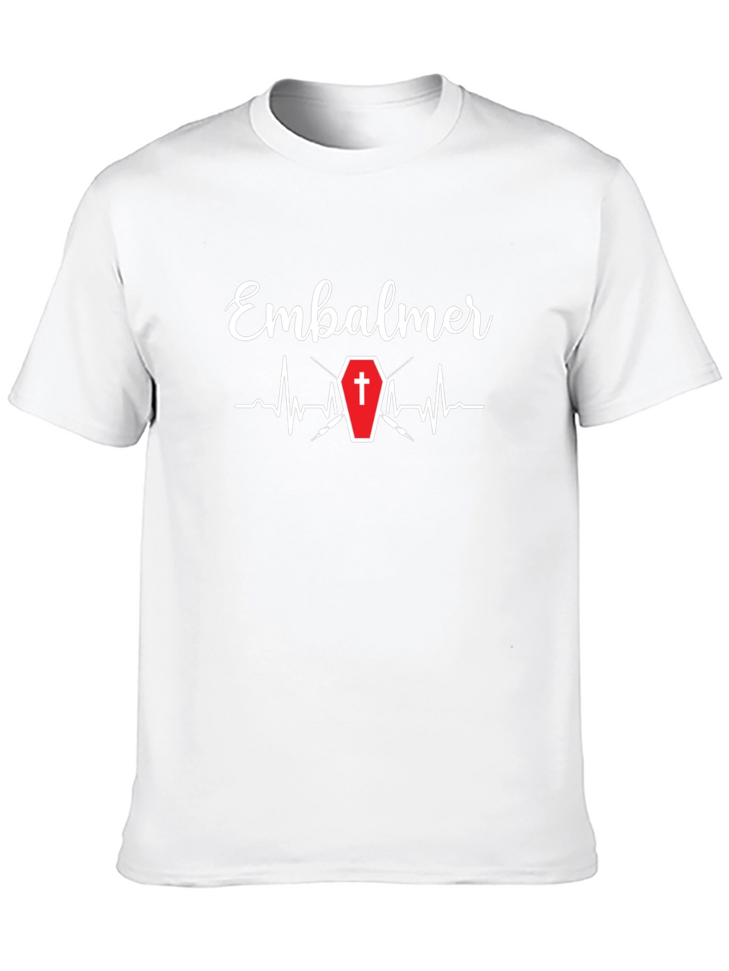 Embalmer Heartbeat Coffin T-Shirt