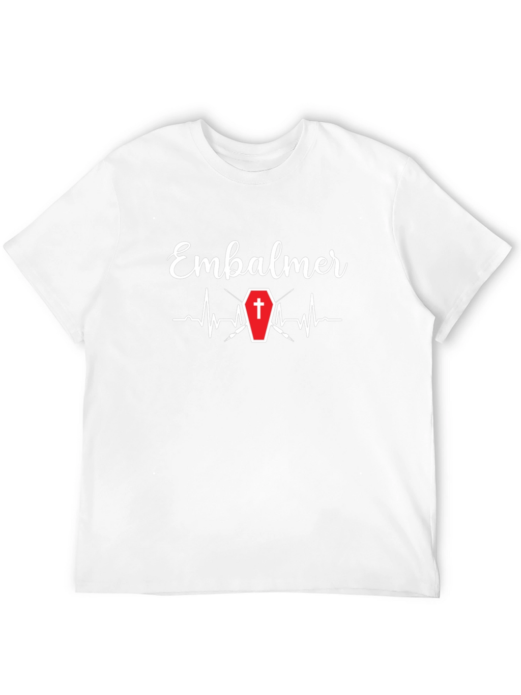 Embalmer Heartbeat Coffin T-Shirt