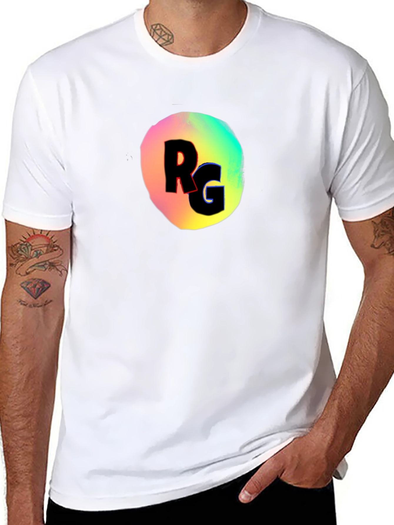 RG Graphic Print T-Shirt