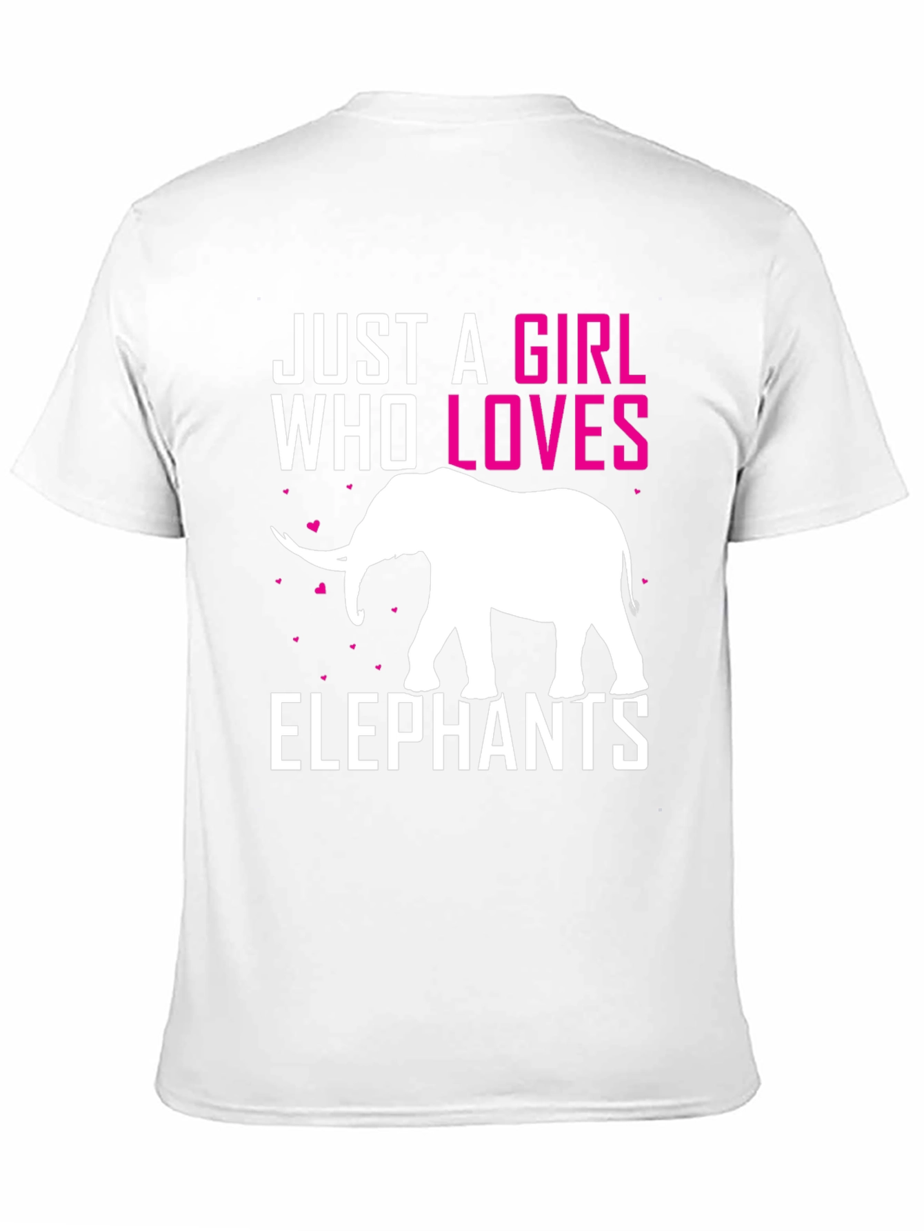 Just a Girl Who Loves Elephants T-Shirt