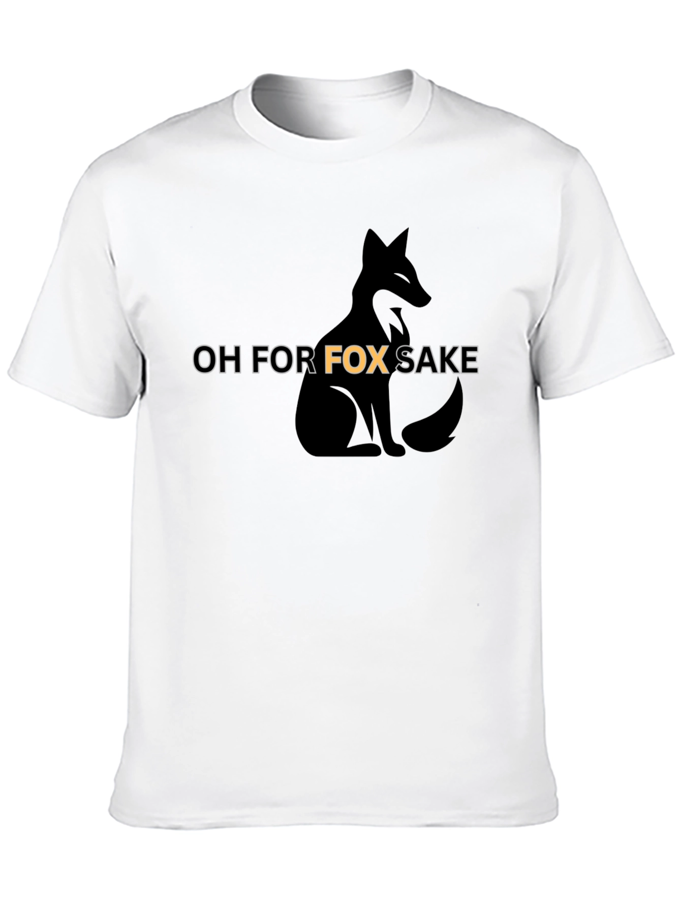 Oh For Fox Sake Funny Graphic Tee