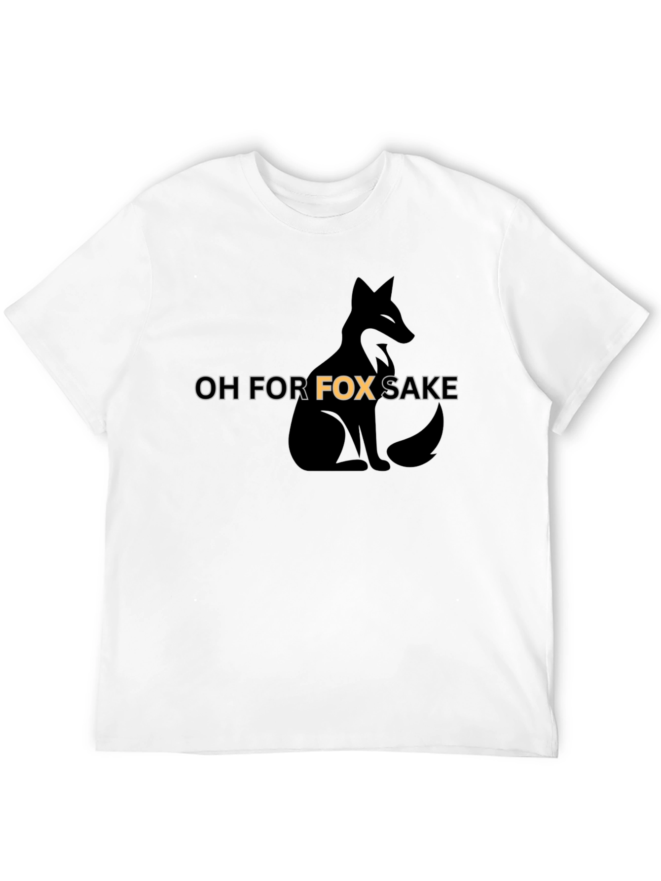 Oh For Fox Sake Funny Graphic Tee
